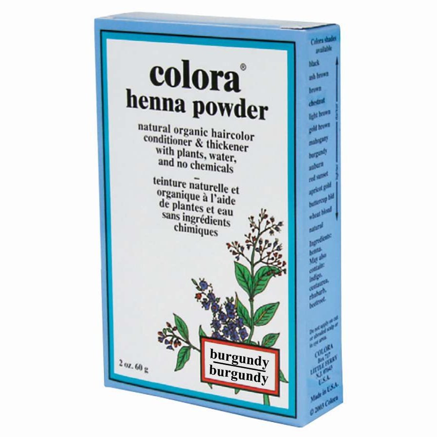 Colora Henna Powder Burgandy Colora Henna Powder Burgandy