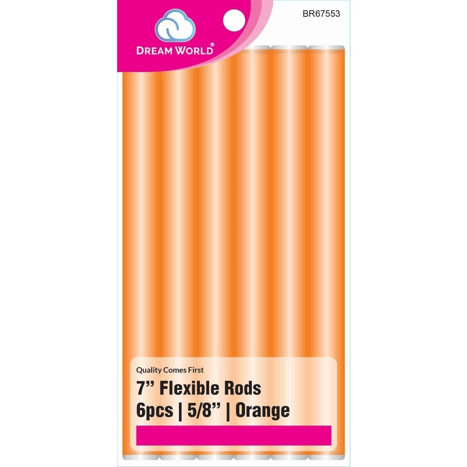 Brittny Rod Flex 7 Orange 6Ct - 0.625 Brittny Rod Flex 7 Orange 6Ct - 0.625