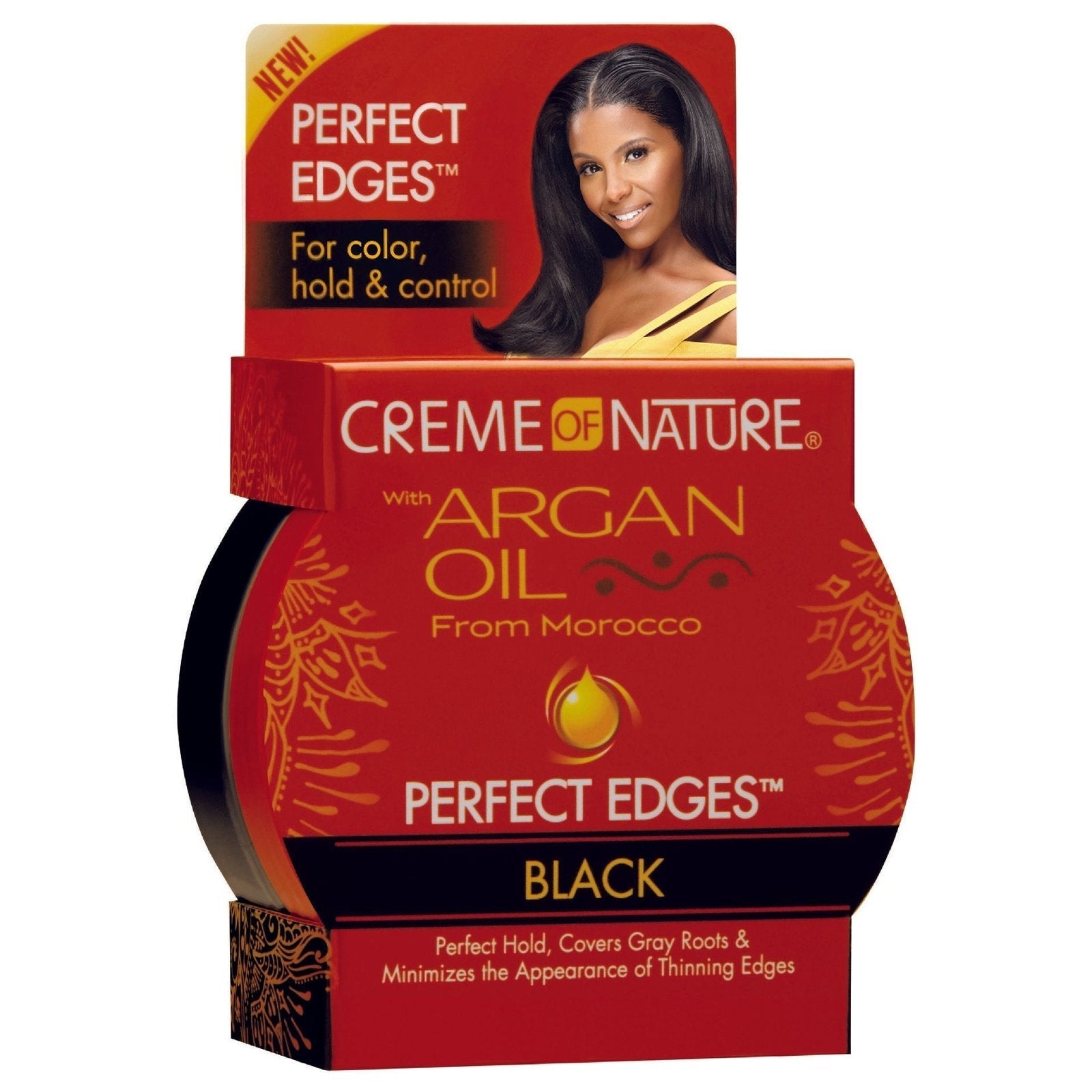 Cr?e Of Nature Argan Oil Perfect Edges Black Cr?e Of Nature Argan Oil Perfect Edges Black