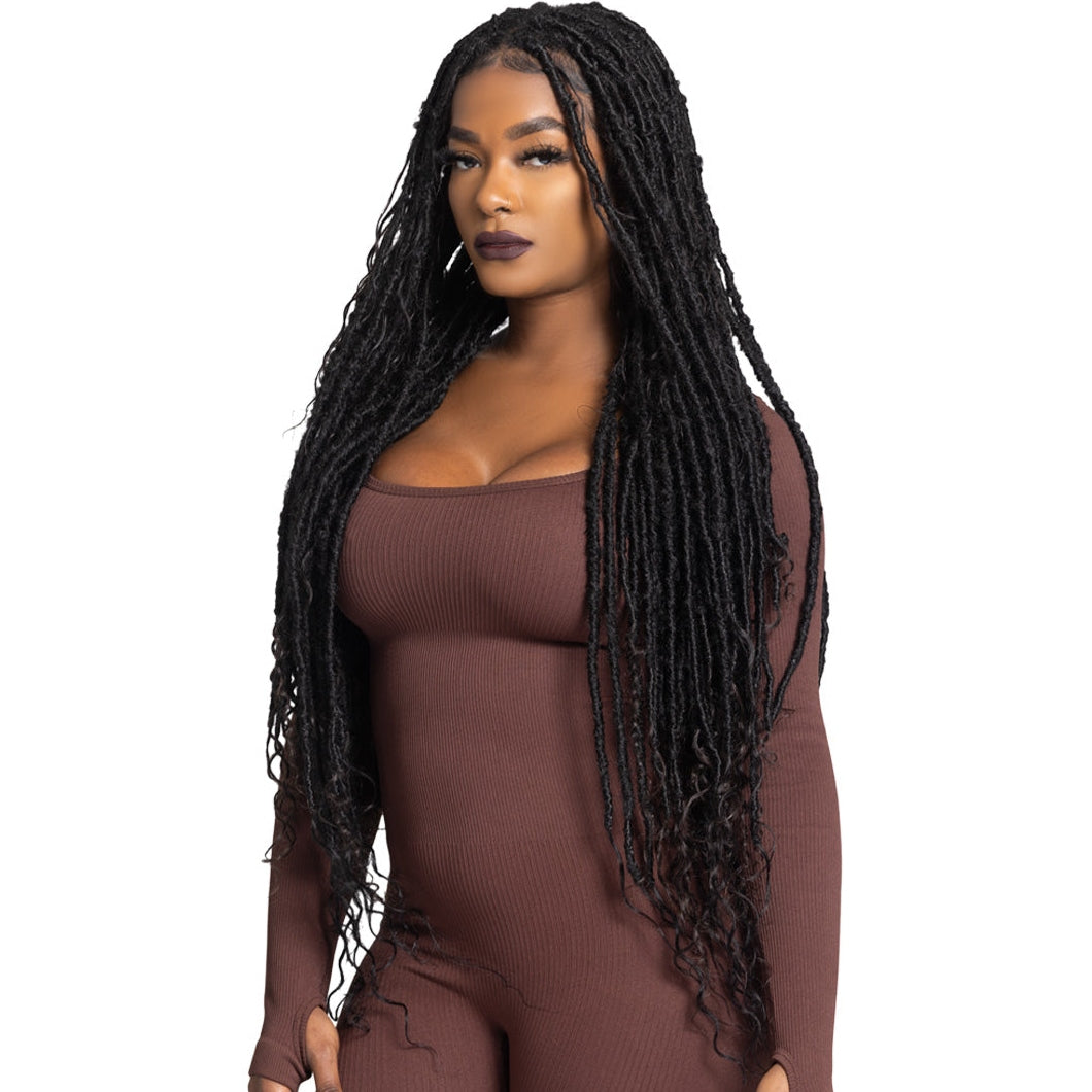 Urban Beauty Queen B Braid Synthetic Butterfly Goddess Locs 3X Value Pack 28 Inch Color 27 Urban Beauty Queen B Braid Synthetic Butterfly Goddess Locs 3X Value Pack 28 Inch Color 27