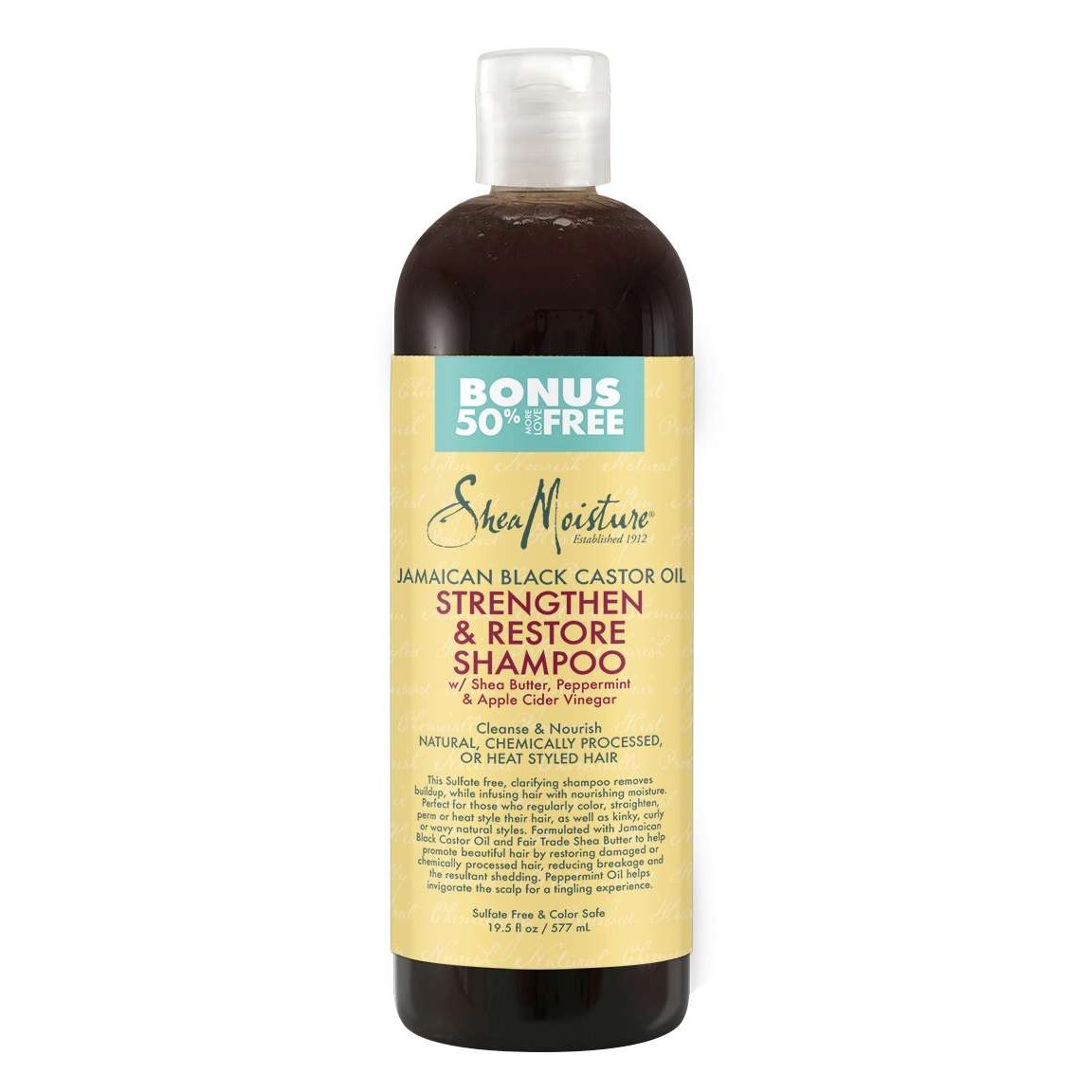 Shea Moisture Jamaican Black Castor Oil Strengthen Restore Shampoo Shea Moisture Jamaican Black Castor Oil Strengthen Restore Shampoo