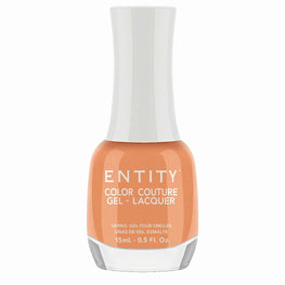 Entity Color Couture Gel Lacquer Beauty Icon 619 Apricot Beach Bag 0.5 Fl Oz